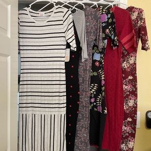 Pencil dresses set of 6